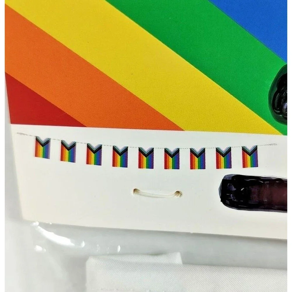 Multicolor Rainbow Flag Banner 6 ft Party Lawn Garden School Church Home Bedroom